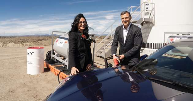 HIF plant for Porsche synthetic eFuels opened in Chile