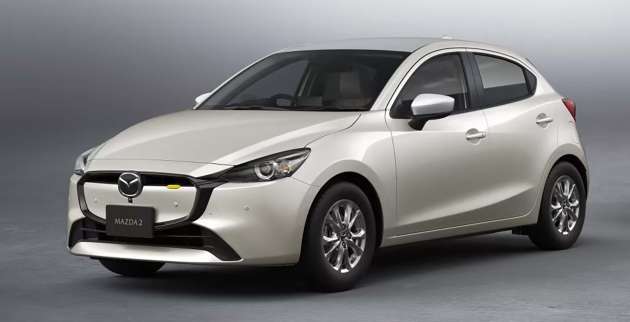 2023 Mazda 2 facelift debuts – updated hatchback gets new grilles, 8-inch infotainment, more customisation