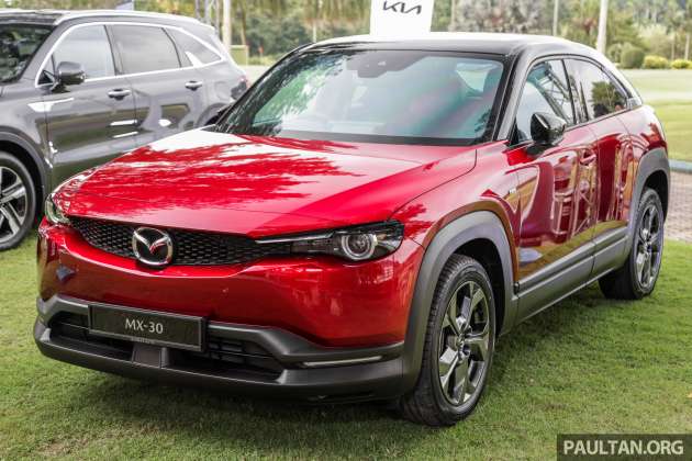 2023 Mazda MX-30 EV – first local spec units arrive in Malaysia; 145 PS, 199 km range; priced at RM199k max