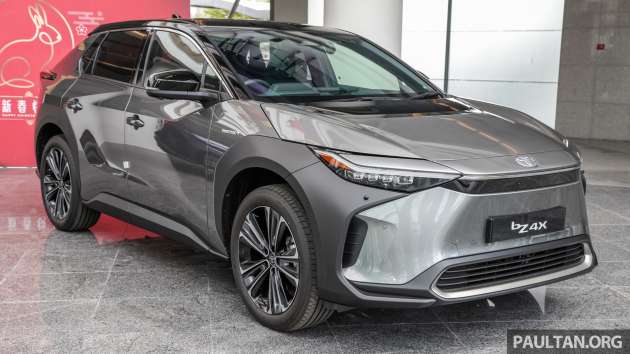 Toyota bZ4X sighted in Malaysia – EV crossover with 71.4 kWh battery and up to 500 km range coming soon