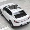2024 Polestar 2 EV facelift – up to 635 km range WLTP; RWD single-motor variants, SmartZone active safety