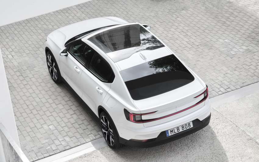 2024 Polestar 2 EV facelift – up to 635 km range WLTP; RWD single-motor variants, SmartZone active safety 1569922