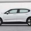 2024 Polestar 2 EV facelift – up to 635 km range WLTP; RWD single-motor variants, SmartZone active safety