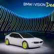 BMW i Vision Dee debuts at CES – colour-changing EV concept with massive HUD; previews the Neue Klasse