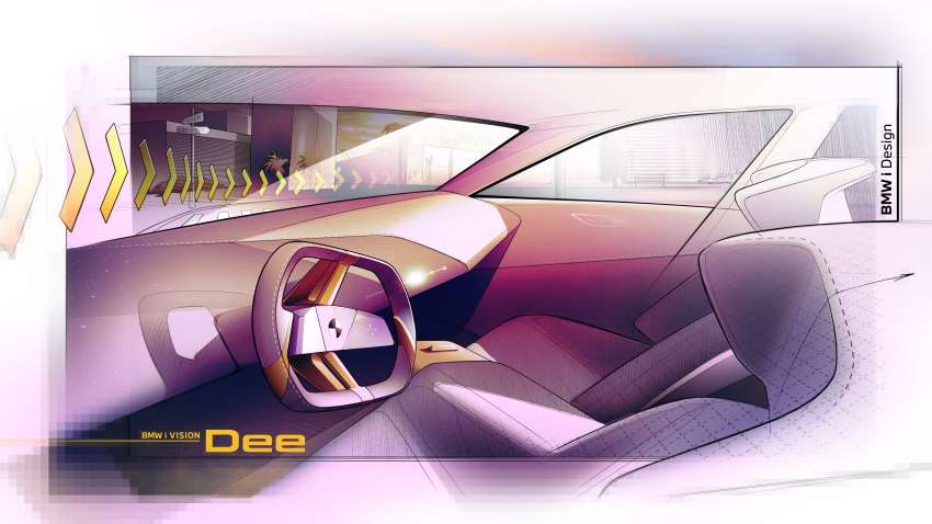 BMW i Vision Dee debuts at CES – colour-changing EV concept with massive HUD; previews the Neue Klasse 1563800
