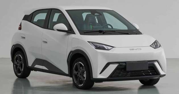 BYD Seagull seen before debut – EV city car in Ocean series; 75 PS; smaller than the Dolphin; from RM38k