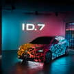 Volkswagen ID.7 debuts with trippy camo at CES – EV sedan with 700 km of range; launch in Q2 this year
