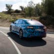 Volkswagen ID.7 debuts with trippy camo at CES – EV sedan with 700 km of range; launch in Q2 this year