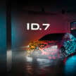 Volkswagen ID.7 debuts with trippy camo at CES – EV sedan with 700 km of range; launch in Q2 this year