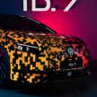 Volkswagen ID.7 debuts with trippy camo at CES – EV sedan with 700 km of range; launch in Q2 this year
