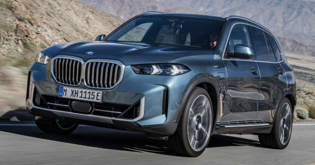 2023 BMW X5 facelift – G05 LCI gets refined styling, Curved Display, more powerful PHEV, 48-volt tech