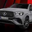 2023 Mercedes-Benz GLE, GLE Coupe facelifts debut – only electrified powertrains, including AMG variants