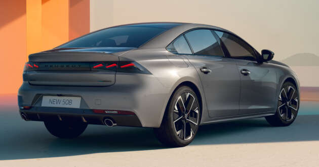 2023 Peugeot 508 facelift debuts – restyled exterior and interior; new infotainment; PHEV, ICE powertrains