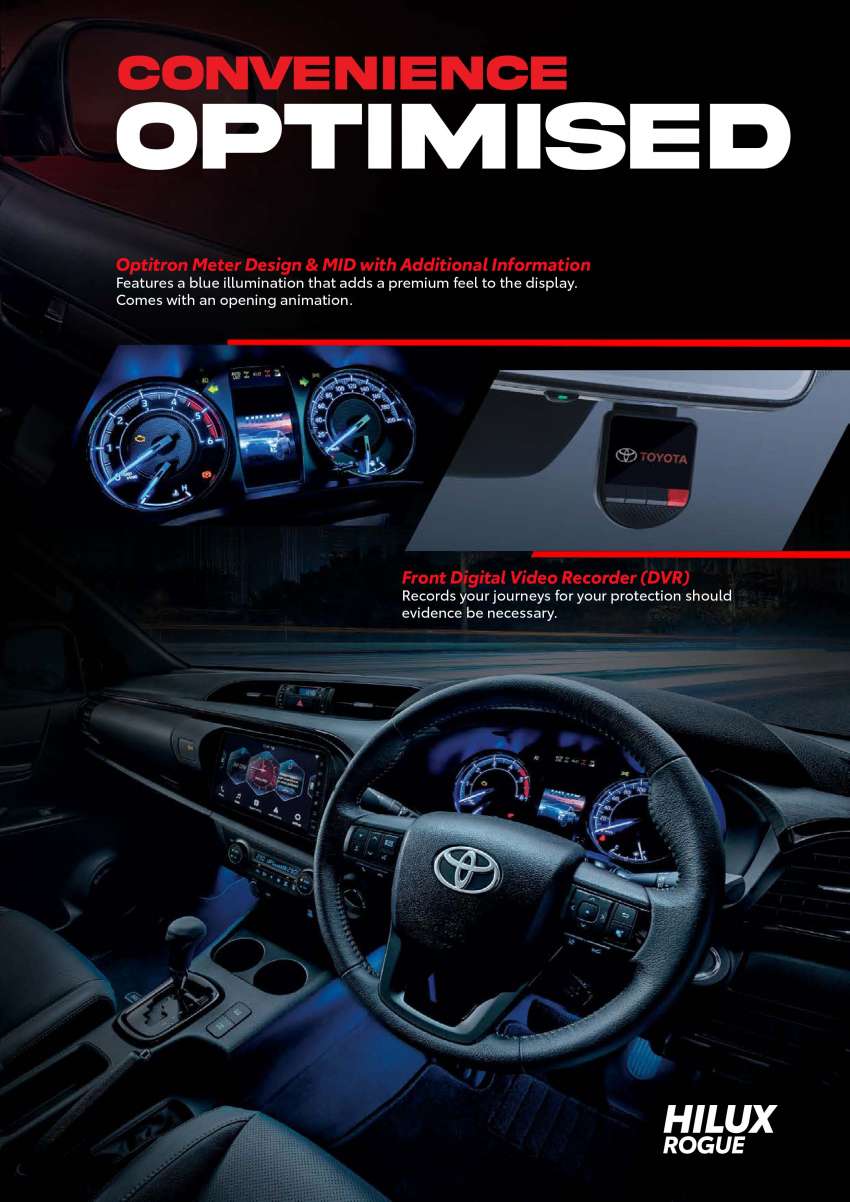 2023 Toyota Hilux GR Sport in Malaysia – monotube dampers, sportier bodykit; same 204 PS 2.8L 1577755