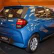 2023 Perodua Axia D74A launched – 1.0L D-CVT; DNGA; larger body; G, X, SE, AV variants, fr RM38.6k