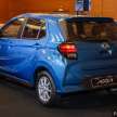 2023 Perodua Axia D74A launched – 1.0L D-CVT; DNGA; larger body; G, X, SE, AV variants, fr RM38.6k