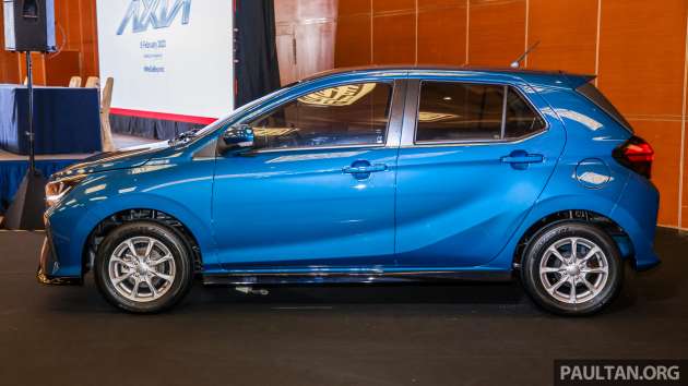 2023 Perodua Axia D74A launched – 1.0L D-CVT; DNGA; larger body; G, X, SE, AV variants, fr RM38.6k