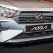 2023 Perodua Axia D74A launched – 1.0L D-CVT; DNGA; larger body; G, X, SE, AV variants, fr RM38.6k
