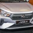 2023 Perodua Axia D74A launched – 1.0L D-CVT; DNGA; larger body; G, X, SE, AV variants, fr RM38.6k