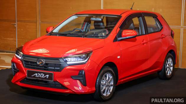 Perodua Axia D74A 2023 dilancarkan — 1.0L CVT, saiz lebih besar, empat varian G/X/SE/AV, dari RM38,600