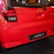 2023 Perodua Axia D74A launched – 1.0L D-CVT; DNGA; larger body; G, X, SE, AV variants, fr RM38.6k