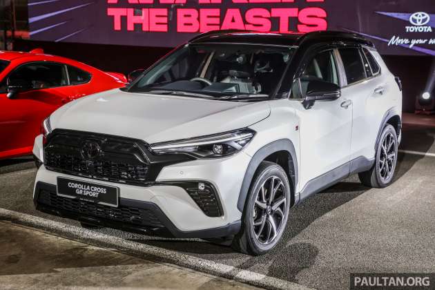 2023 Toyota Corolla Cross GR Sport in Malaysia – sportier looks inside/out, tuned suspension; RM142k