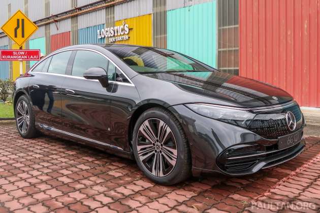 Mercedes-Benz EQS500 4Matic CKD in Malaysia – 696 km EV range; faster; RM50k less than CBU; RM649k