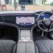 Mercedes-Benz EQS500 4Matic CKD in Malaysia – 696 km EV range; faster; RM50k less than CBU; RM649k