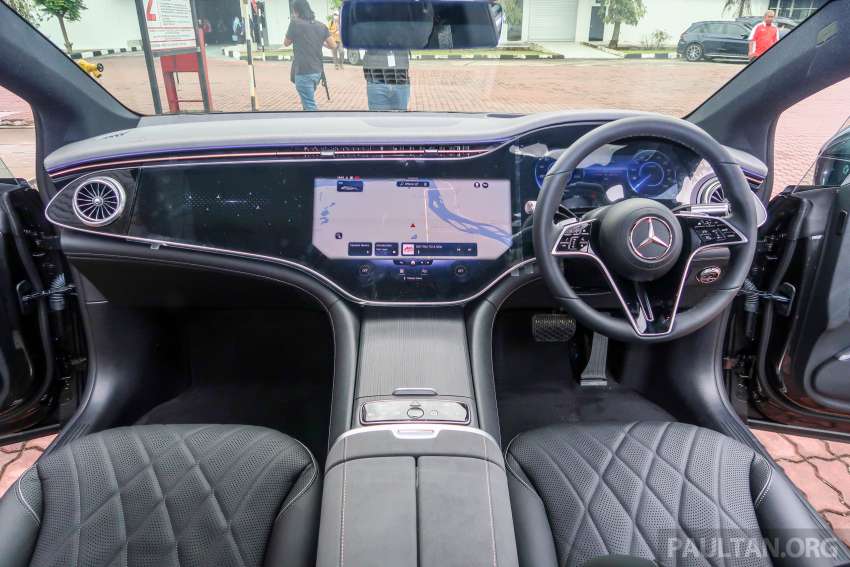 Mercedes-Benz EQS500 4Matic CKD in Malaysia – 696 km EV range; faster; RM50k less than CBU; RM649k 1576361