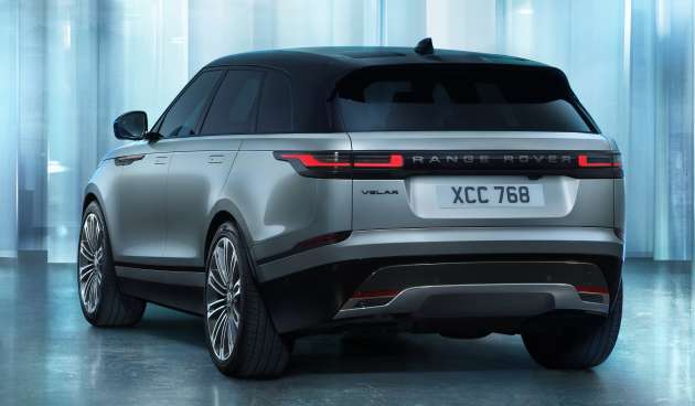 2023 Range Rover Velar facelift – mild styling tweaks, new Pivi Pro; PHEV variant now offers 64 km EV range