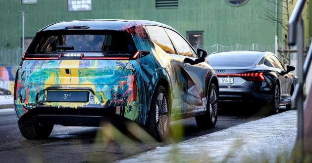 Zeekr 003 teased ahead of debut this year – new EV is the sister model to the smart #1; will be sold in Europe
