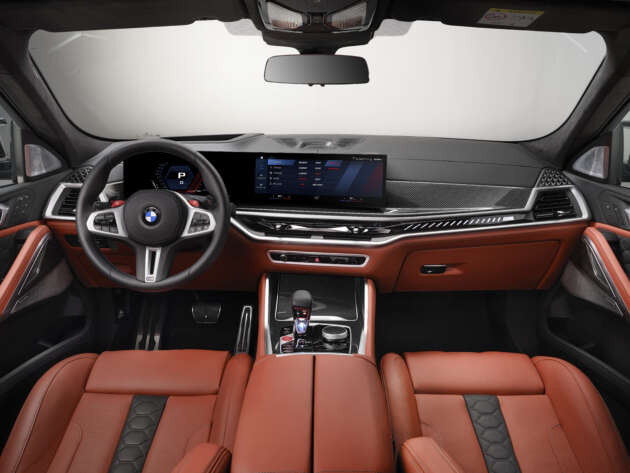 2023 BMW X5 and X6 M Competition facelifts – 4.4L V8 gains 48-volt mild hybrid tech; more aggressive styling