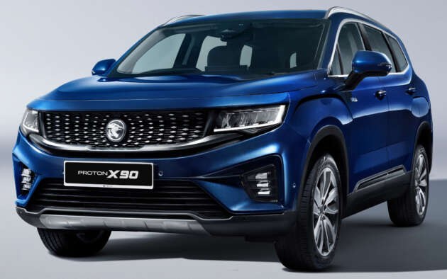 Proton X90 full details – same Geely looks, 48V hybrid, 6 or 7 seats, still no Apple CarPlay or Android Auto
