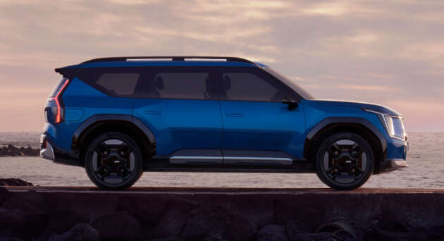 2023 Kia EV9 makes full debut – 3-row electric flagship SUV is over 5m long, 99.8 kWh battery, 541 km range