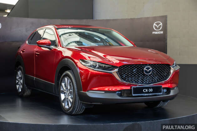 Mazda CX-30 2023 dilancarkan di Malaysia – CKD, empat varian enjin 2.0L petrol; RM128k-RM156k