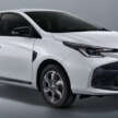Toyota Yaris facelift 2023 dilancar di Thailand – muka lebih agresif, masih 1.2L NA dan CVT, bermula RM72k