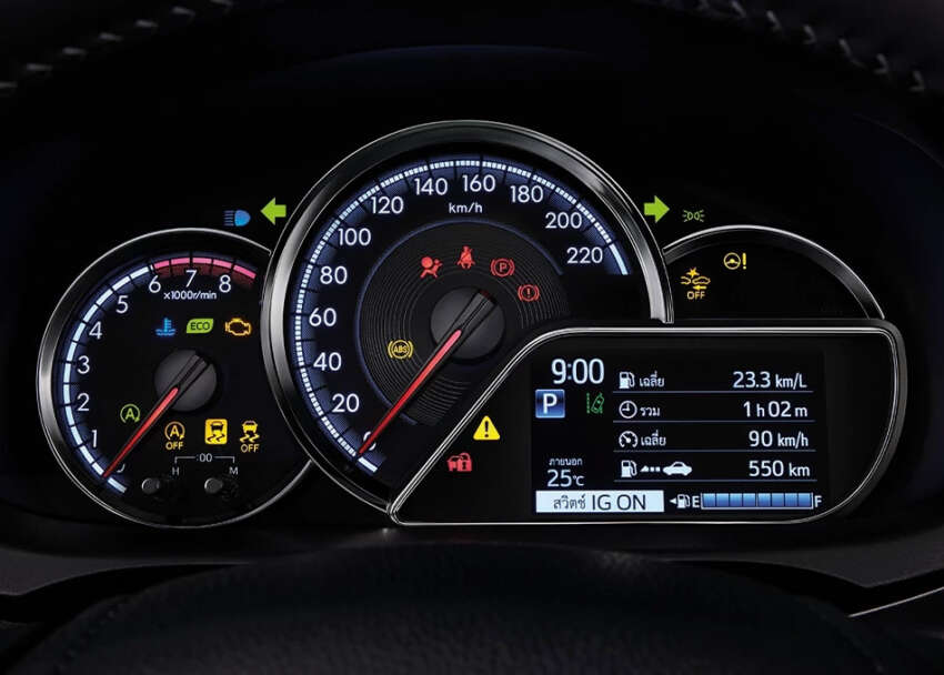 Toyota Yaris facelift 2023 dilancar di Thailand – muka lebih agresif, masih 1.2L NA dan CVT, bermula RM72k 1586766