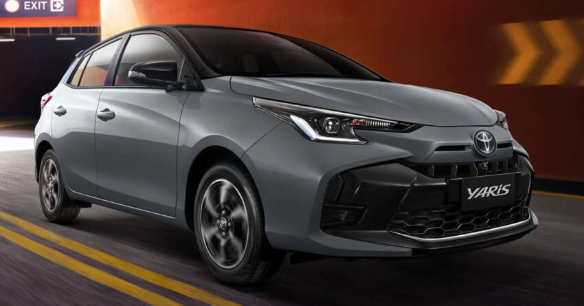 Toyota Yaris facelift 2023 dilancar di Thailand – muka lebih agresif, masih 1.2L NA dan CVT, bermula RM72k 1586755