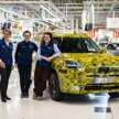 MINI Countryman Electric teased at BMW Plant Leipzig