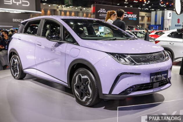 BYD Dolphin dilancar di Thailand 6 Julai — hingga 60.48 kWh, 490 km, 204 PS; Malaysia seterusnya?