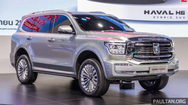 GWM Tank 500 preview at KLIMS 2024 – massive 7-seater SUV with 3.0L V6, hybrid and PHEV variants