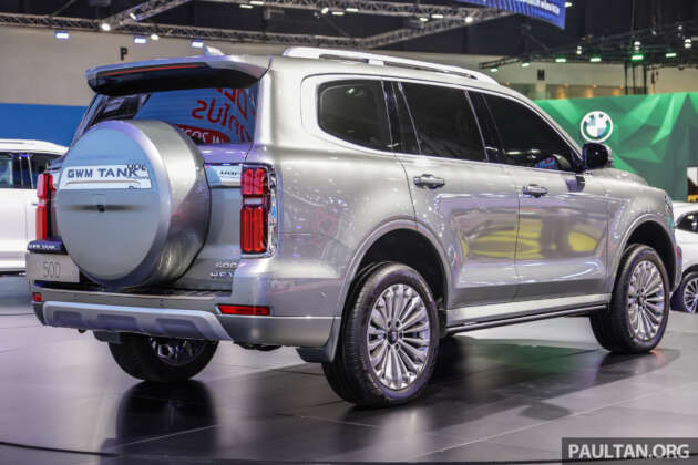 GWM Tank 500 preview at KLIMS 2024 – massive 7-seater SUV with 3.0L V6, hybrid and PHEV variants