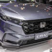 Bangkok 2023: Honda CR-V – 6th-gen SUV launched in Thailand; 1.5L turbo, 2.0L hybrid, 5/7 seats, fr RM186k