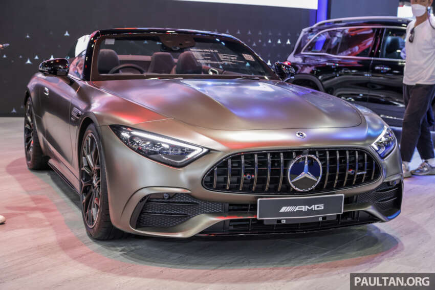 Bangkok 2023: Mercedes-AMG SL43 roadster gets 2.0L turbo four, 381 PS/480 Nm; RM1.5 million in Thailand 1594723