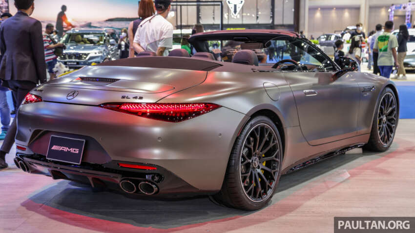 Bangkok 2023: Mercedes-AMG SL43 roadster gets 2.0L turbo four, 381 PS/480 Nm; RM1.5 million in Thailand 1594724