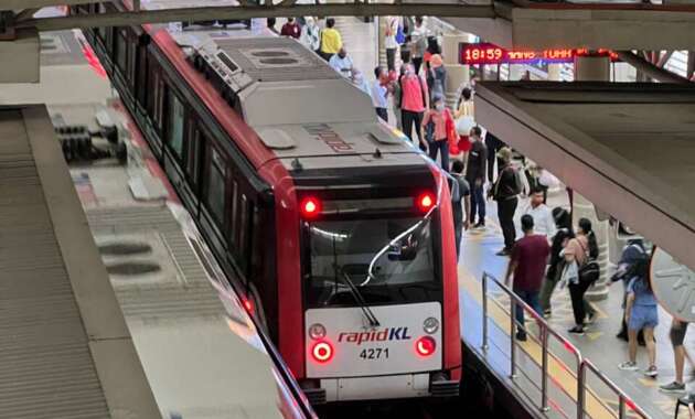 LRT Ampang/Sri Petaling Line facing delays today, power supply issue – shuttle train, buses deployed