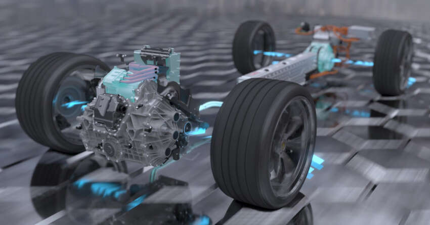 Lamborghini LB744 – Aventador successor is a V12 PHEV with 1,015 PS, 3 electric motors, 3.8 kWh battery 1586202