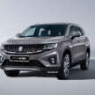 2023 Proton X90 – first official pics of the 6/7-seater SUV; 190 PS mild hybrid; 4 variants; previews in April