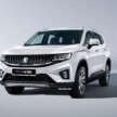 2023 Proton X90 – first official pics of the 6/7-seater SUV; 190 PS mild hybrid; 4 variants; previews in April