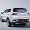 2023 Proton X90 – first official pics of the 6/7-seater SUV; 190 PS mild hybrid; 4 variants; previews in April